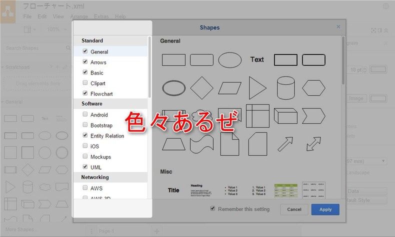 他の図形群