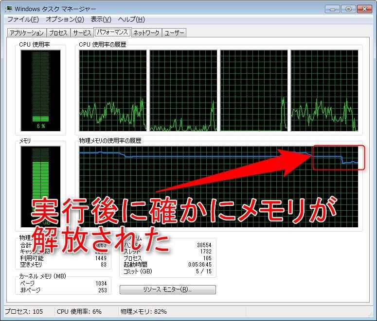 タスクマネージャ