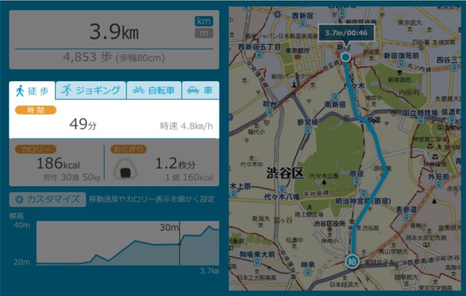 時間が分かる