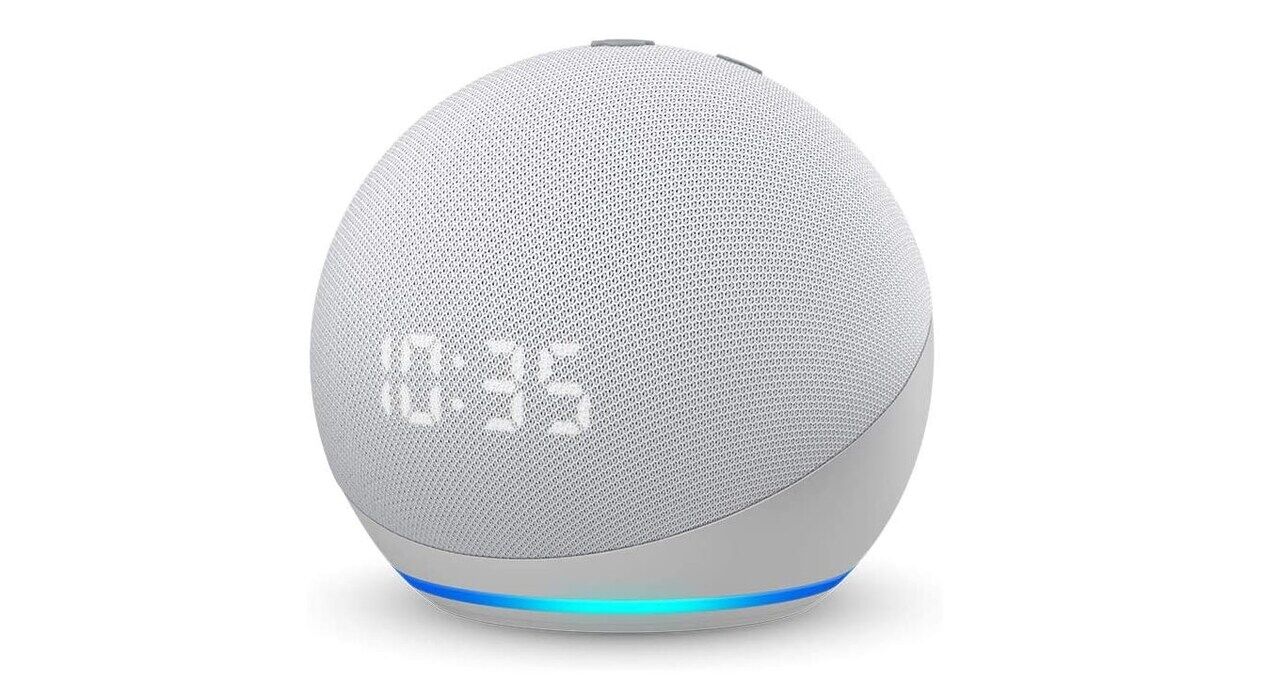 Echo Dot With clock